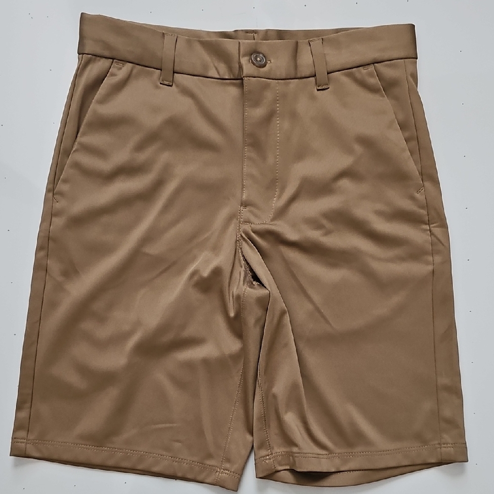 Nautica  Khaki Flat Front Shorts